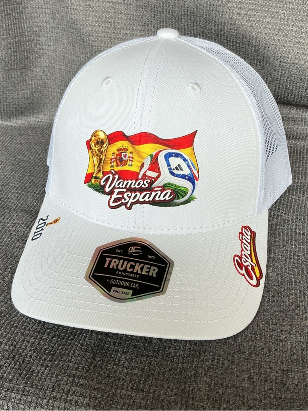 Spain Soccer - Outdoor Cap Trucker Hat – Summer 2026 World Cup Fan Gear
